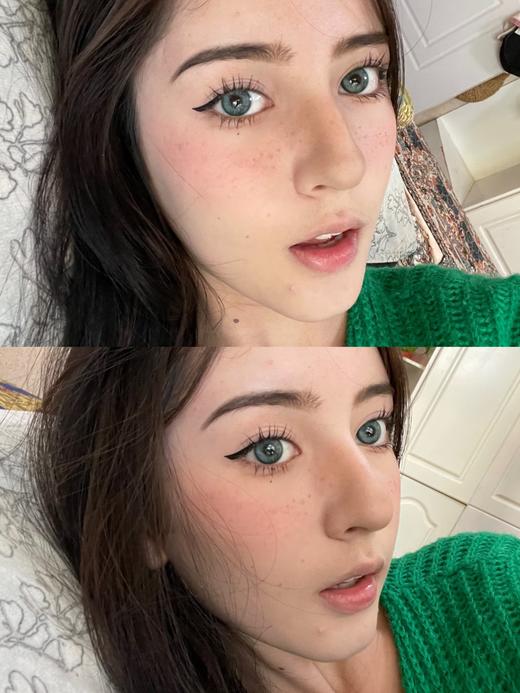 4Youthcon旗下 ·薄荷奶绿｜14.2mm白狮参考着色中等直径｜年抛  2片 商品图5