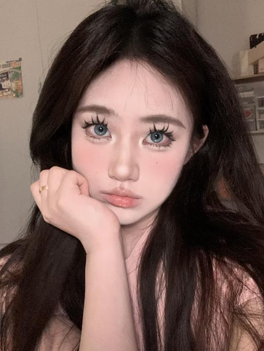 4Youthcon旗下 ·薄荷奶绿｜14.2mm白狮参考着色中等直径｜年抛  2片 商品图4