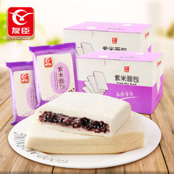 友臣  紫米面包（原味）52g*10 MMYC022 商品图1