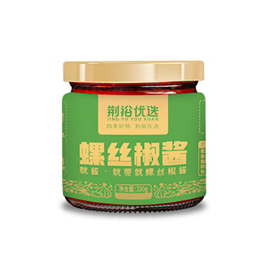 荆裕优选蒜蓉螺丝椒酱礼盒装220g*6瓶 商品图1