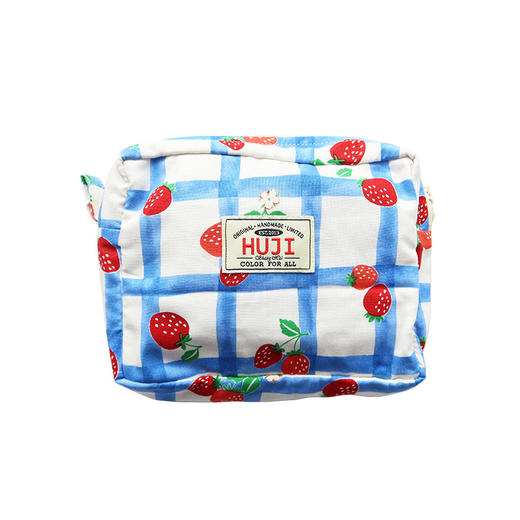 HUJI祤集Motley收纳包插画樱桃草莓 商品图5