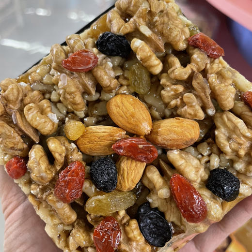春光有礼新疆传统手工蜂蜜切糕250g/块 新疆特产 坚果零食 商品图5