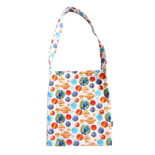 HUJI祤集Flutter单肩包插画复古印花 商品图9