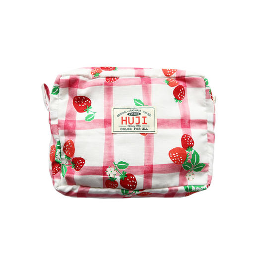 HUJI祤集Motley收纳包插画樱桃草莓 商品图7