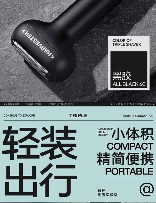 F-YOOSE-08  有色小彩鲨基础款（黑胶） 商品图3