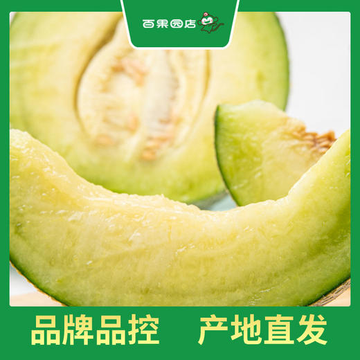 百果园 玫珑蜜瓜2粒普通装（单果重≥900g，净重4-4.5斤） 商品图4