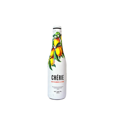 比利时进口Cherie奢莉桃味小麦啤酒女士水果味冰镇啤酒330ml/瓶 商品图1