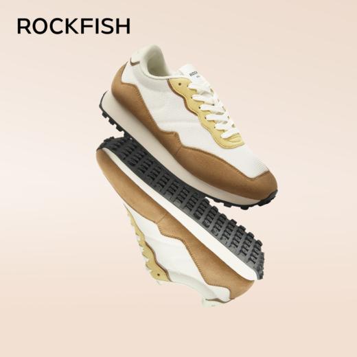 Rockfish 英国301复古慢跑厚底运动鞋防泼水情侣华夫休闲鞋 商品图3