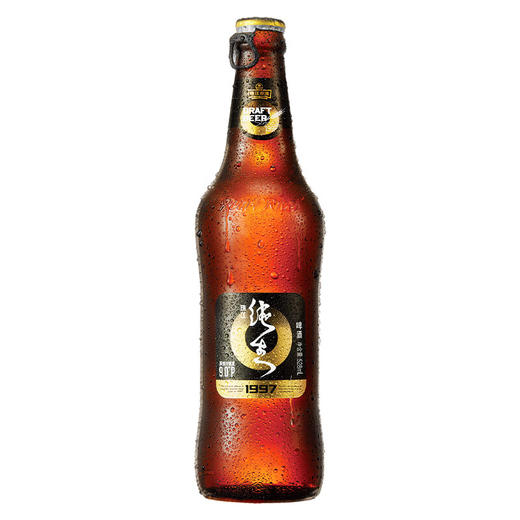 【整箱】珠江啤酒1997纯生啤酒9度 528ml/12瓶 商品图1