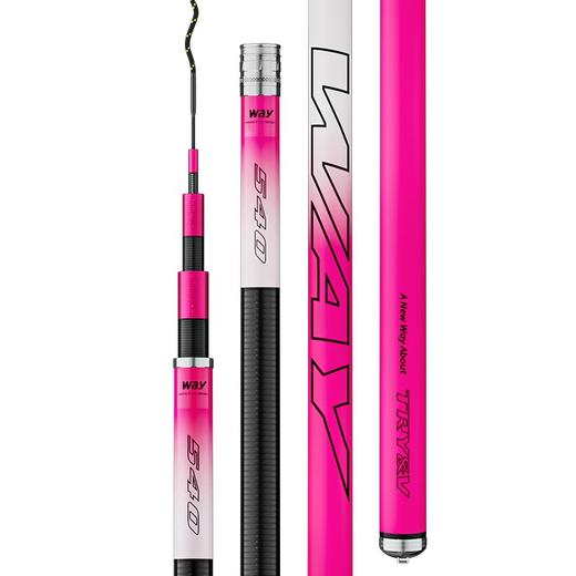 创威鱼竿WAY+钓鱼竿手杆超轻超硬台钓竿轻量野钓鲫鱼黑坑综合手竿 商品图4