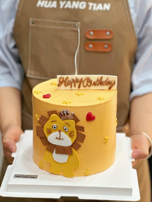 狮子座 · 奶油霜蛋糕（加高款） 商品图0