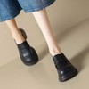 ZHR乐福鞋女2023新款韩版百搭一脚蹬厚底日系小皮鞋子jk单鞋 商品缩略图3
