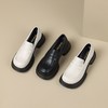ZHR乐福鞋女2023新款韩版百搭一脚蹬厚底日系小皮鞋子jk单鞋 商品缩略图4
