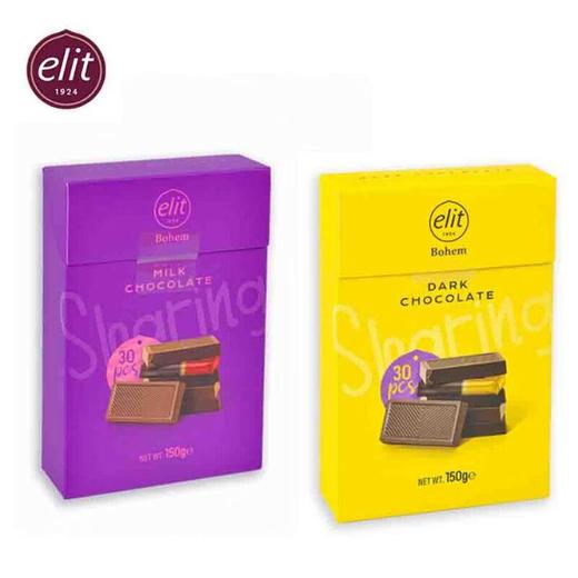 依妮巧克力分享装150g（黑巧/牛奶） 商品图0