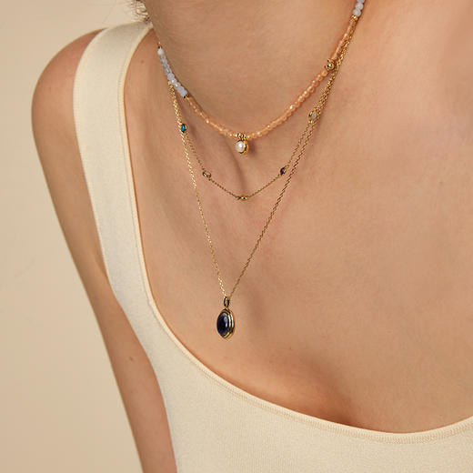 <困妈专享>ARSIS【秘密花园】五彩星恋项链 商品图3