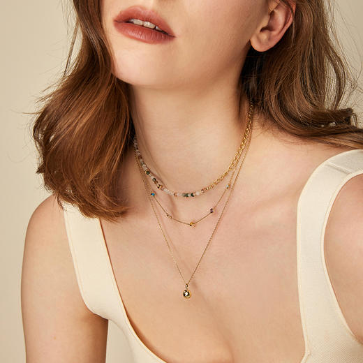 <困妈专享>ARSIS【秘密花园】五彩星恋项链 商品图2