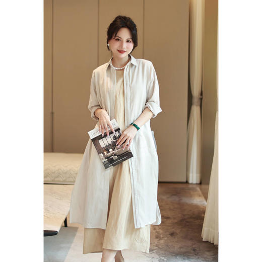 【线上专属】衬衫（19810005-蜜合） 商品图3