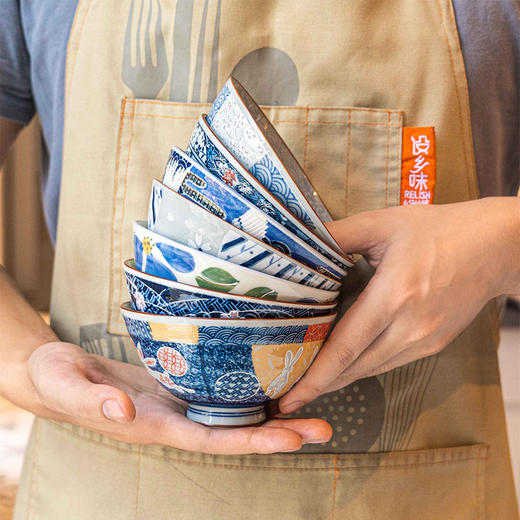 日本进口美浓烧陶瓷饭碗散件餐具任选 商品图5