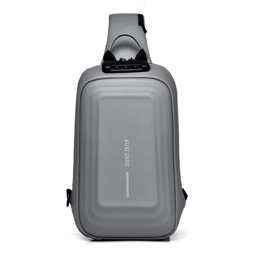 男士商务休闲单肩包胸包 防泼水手机包斜挎包    7169缺货 预售十天（3-829） 商品图6