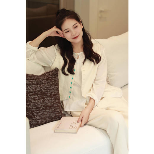 【抖音专属】马甲（23804463-玉色） 商品图2