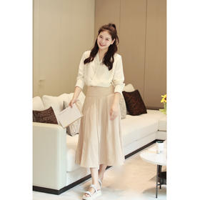 【抖音专属】高腰半裙（23806447赤璋）