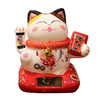 K-FYM-太阳能摇手 招财猫 自动招手小摆件创意办公桌饰品汽车内摇手猫装饰 商品缩略图4