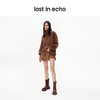 [福利价]lost in echo设计师品牌美拉德厚底增高显瘦宽筒靴子碎石底短靴女 商品缩略图2