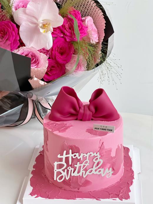 浪漫氛围 · 奶油霜蛋糕（加高款） 商品图0