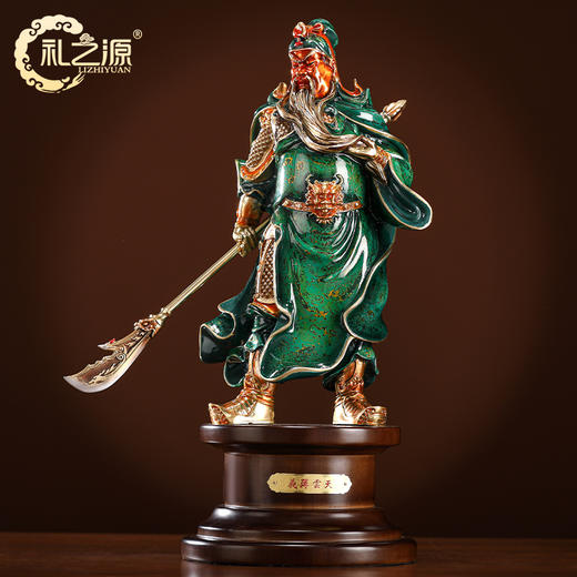 E-YM-B213 纯铜关公 商品图2