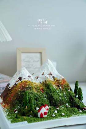 微场景系列—山景蛋糕
