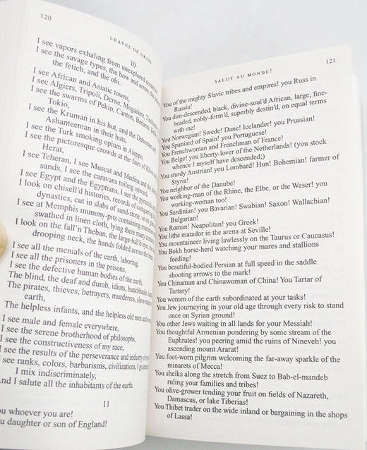草叶集 英文原版小说 Leaves Of Grass  沃尔特 惠特曼Walt Whitman 英文版 进口英语书籍 商品图2