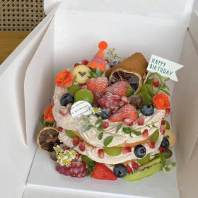 100%动物淡奶油-秋日盛宴 鲜果生日蛋糕