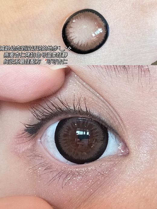 Doragina日抛·可可杏仁·14.5mm大着色·10片日抛 商品图5