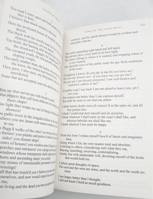 草叶集 英文原版小说 Leaves Of Grass  沃尔特 惠特曼Walt Whitman 英文版 进口英语书籍 商品图1