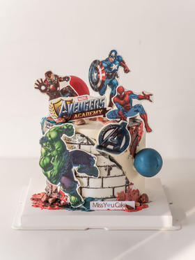 定制款蛋糕 - 漫威英雄