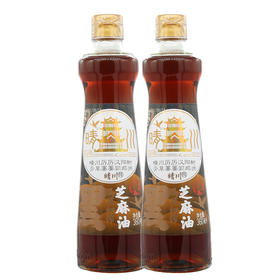 【武汉-汉阳】江城百臻福达坊黑芝麻油360ml*2