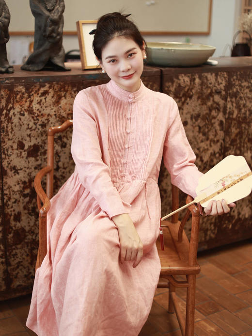 【抖音专属】连衣裙（23707390彤管） 商品图3