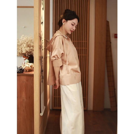 【抖音专属】连帽套头衫(23808472夏籥） 商品图2