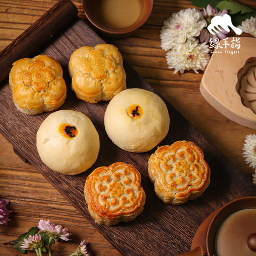 生态手工酥皮月饼（广东省内今天最后一天截单，广东省外停止接单） | 合作生产*Handmade Meringue mooncake | Coprodution 商品图3