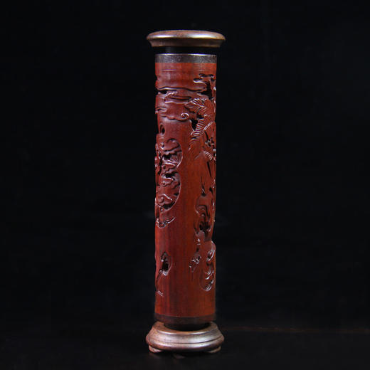 和合二仙°大&小款酸枝香筒 商品图2