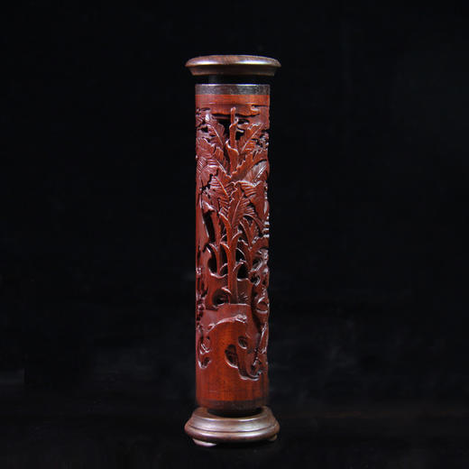 和合二仙°大&小款酸枝香筒 商品图1