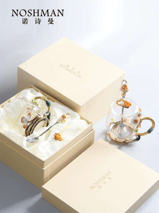 E-N-B0097/0098 诺诗曼兰之恋 珐琅单杯 商品图3