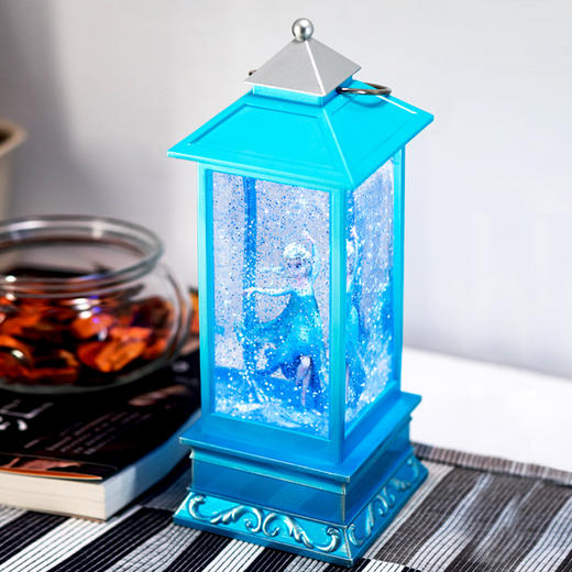 迪士尼 冰雪奇缘系列风灯A款送女生女孩儿童灯光摆件八音盒生日礼物 商品图6