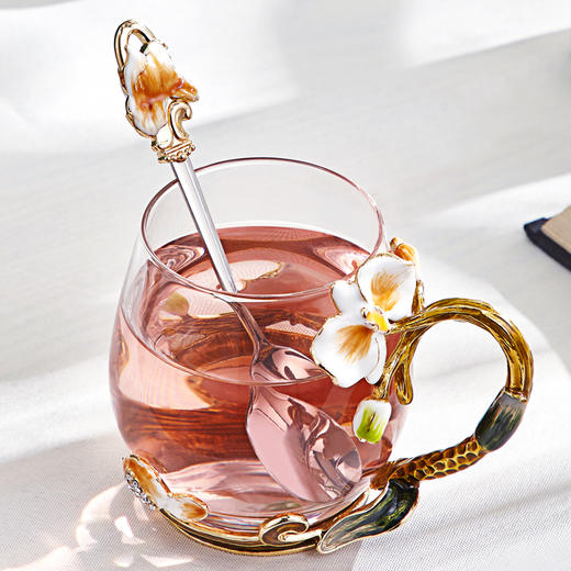 E-N-B0097/0098 诺诗曼兰之恋 珐琅单杯 商品图0