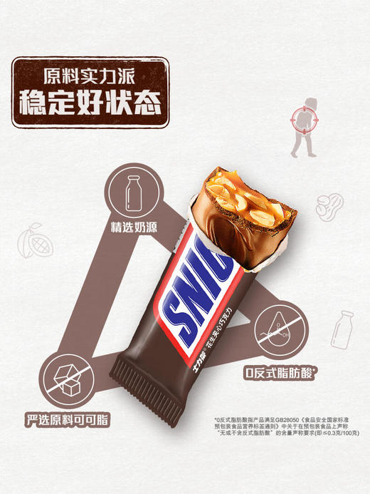 51g士力架花生夹心巧克力 商品图0