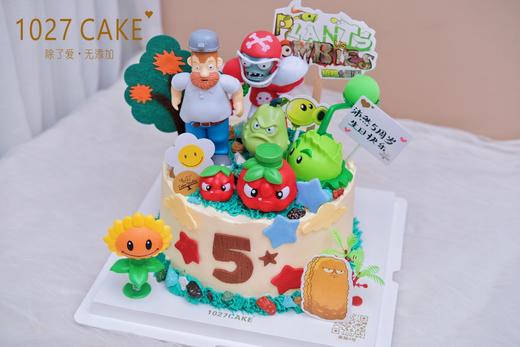 1027CAKE | 植物大战僵尸主题蛋糕 商品图1