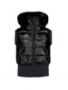 Goldbergh - Shine Bodywarmer Real Fur - black - 戈德堡 - 滑雪夹克 - 黑色 商品缩略图0