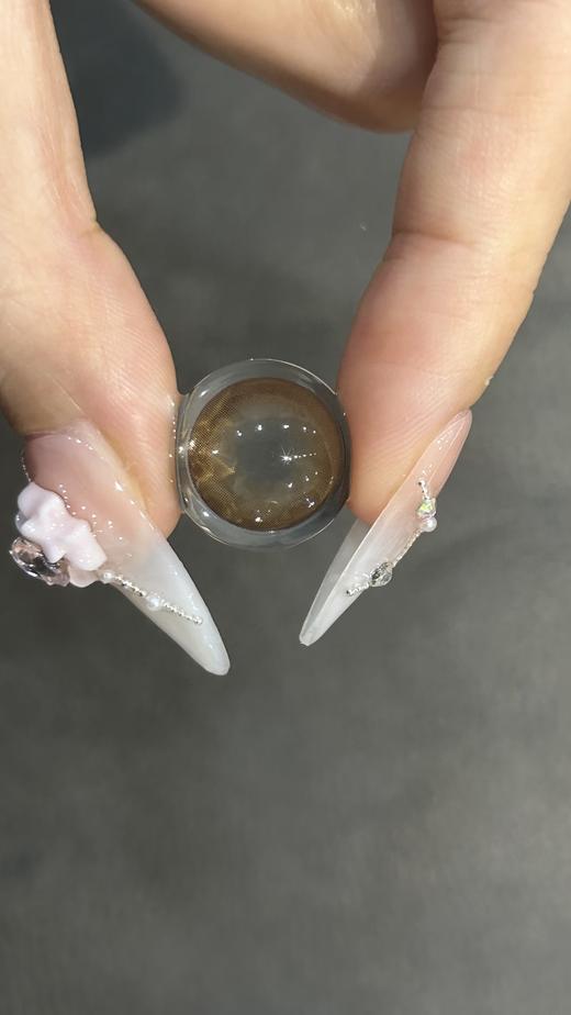 Laseecon年抛·么么茶·14.2mm中等着色·韩产2片 商品图1