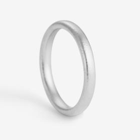 北京仓｜TORAFU-OVAL-纤细款（2.5mm） 24K黄金镀银 戒指 （单只）［日本设计师］