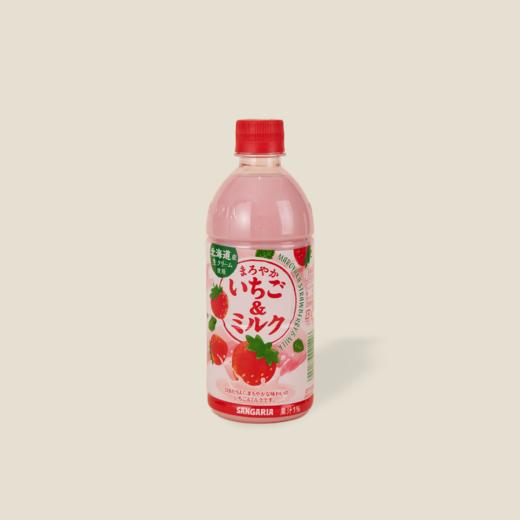 三佳利草莓牛奶味饮料 500ml 商品图0